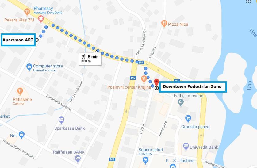 Apartman Art Bihać Exteriör bild